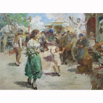 Lot 87 - Witman Etelka Vizkeleti Hungarian, 1882-1962...
