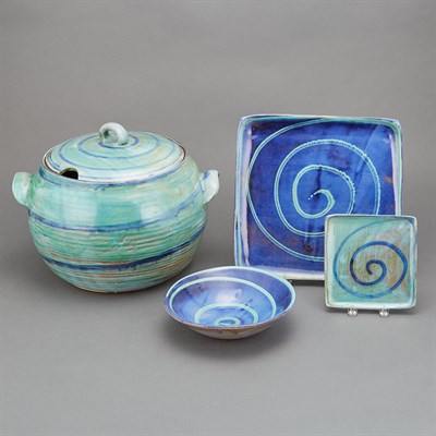 Lot 143 - Barbadian Pottery Partial Dinner Service...