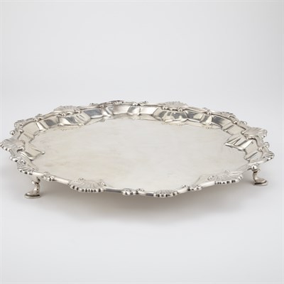 Lot 333 - Howard & Co. Sterling Silver Salver Circa 1911...