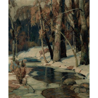 Lot 86 - John Fabian Carlson American, 1874-1945 Sunlit...