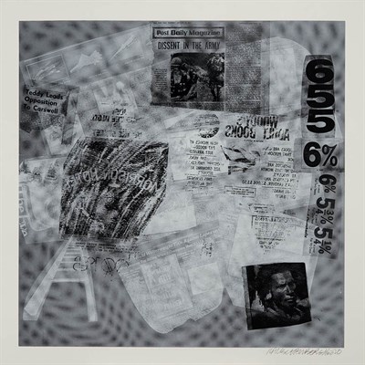 Lot 164 - Robert Rauschenberg SURFACE SERIES FROM...