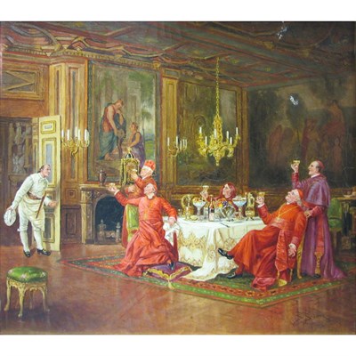 Lot 34 - Attributed to Bernard Louis Borione...