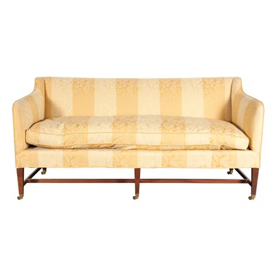 Lot 346 - George III Style Mahogany Sofa Length 68 1/2...