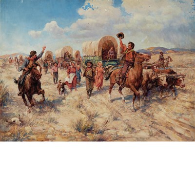 Lot 110 - Arthur Ernst Becher American, 1877-1960...