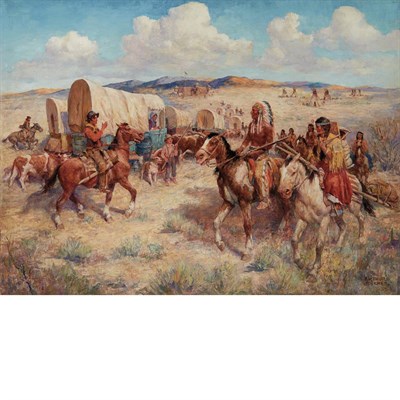 Lot 109 - Arthur Ernst Becher American, 1877-1960...