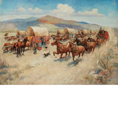 Lot 112 - Arthur Ernst Becher American, 1877-1960...