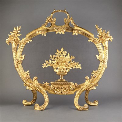 Lot 288 - Transitional Louis XV/XVI Style Gilt-Metal...