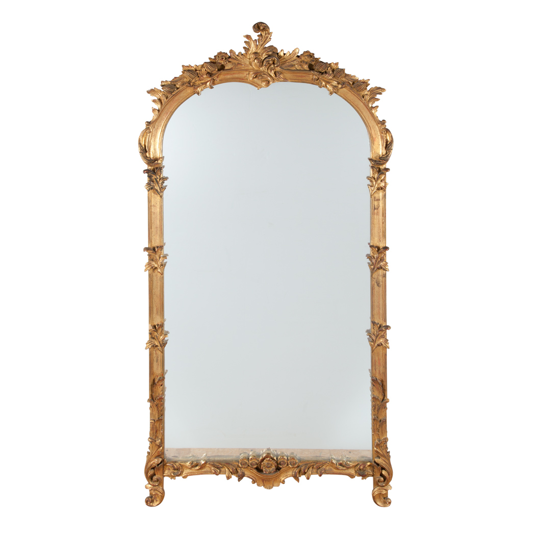 Lot 276 - Louis XV Style Giltwood Mirror Second half of...