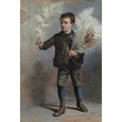 Lot 85 - Thomas Waterman Wood American, 1823-1903 Only...