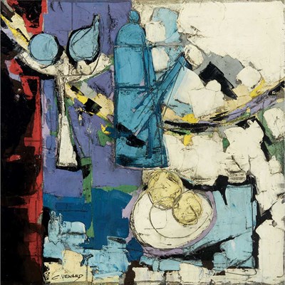 Lot 52 - Claude Venard French, 1913-1999 Still Life...