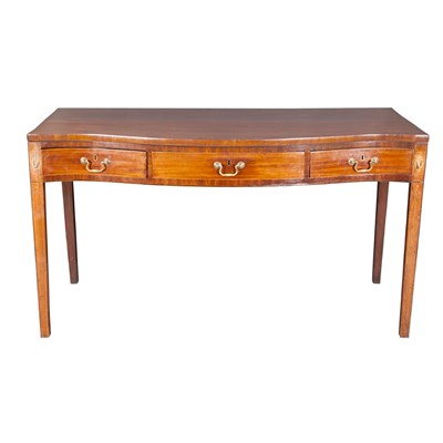 Lot 161 - George III Inlaid Mahogany Serving Table...