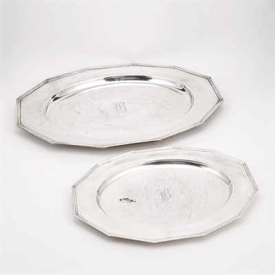 Lot 189 - Two Wallace Sterling Silver Graduated Meat...