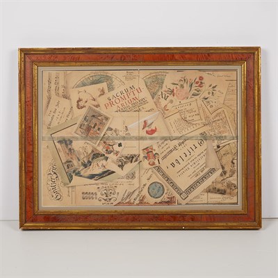 Lot 23 - German School 18th/19th Century Trompe-l'oeil...