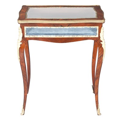 Lot 277 - Louis XV Style Gilt-Metal Mounted Rosewood...