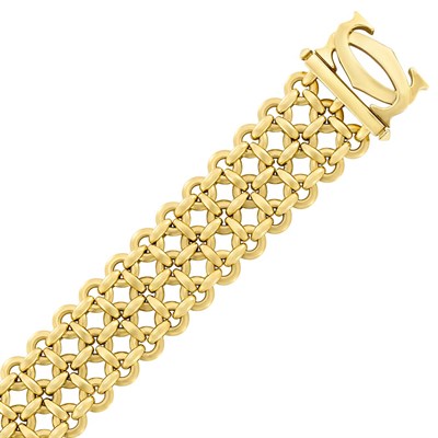 Lot 21 - Gold Bracelet, Cartier, France