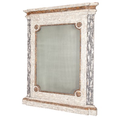 Lot 119 - Pair of Neoclassical Style Painted Wood Framed...