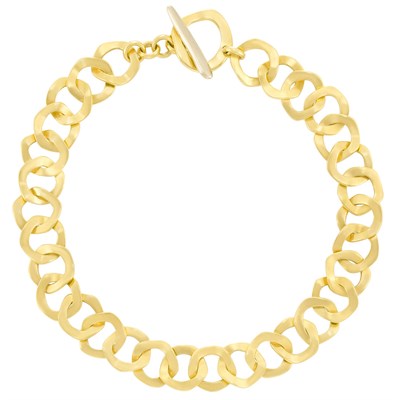 Lot 13 - Gold Link Necklace, Pomellato