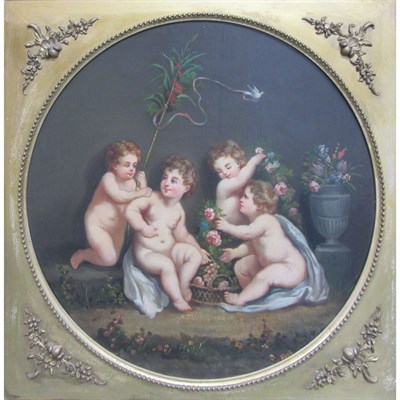 Lot 15 - British School 19th Century Putti at Play,...