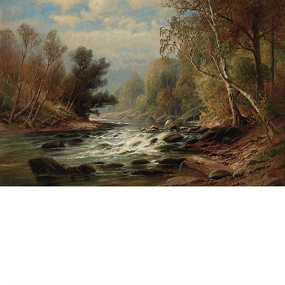 Lot 73 - Carl Philipp Weber American, 1850-1921 Forest...