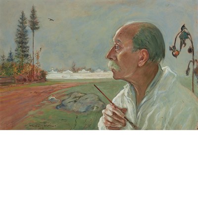 Lot 45 - Vlastimil Hofmann Czech, 1881-1970 Portrait of...