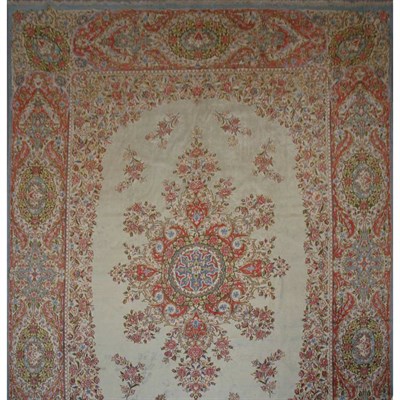 Lot 473 - Kirman Carpet Southeast Persia, second quarter...