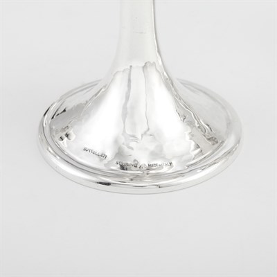 Lot 379 - Set of Buccellati Sterling Silver Goblets 20th...