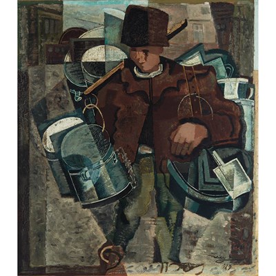 Lot 28 - Max Hermann Maxy Romanian, 1895-1971 Traveling...