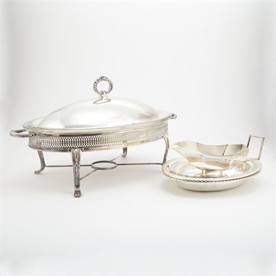 Lot 367 - Group of Silver Plated Table Articles...
