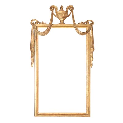Lot 510 - Pair of George III Style Giltwood Mirrors...