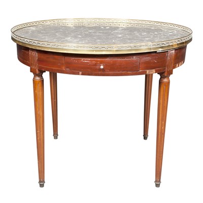 Lot 285 - Louis XVI Style Brass Mounted Mahogany...