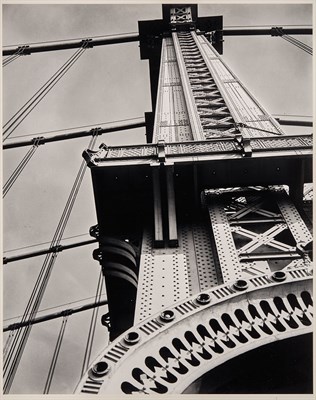Lot 506 - ABBOTT, BERENICE (1898-1991) Manhattan Bridge,...