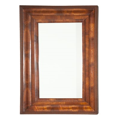 Lot 252 - Continental Style Mahogany Mirror Height 42...