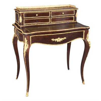 Lot 323 - Louis XV Style Gilt-Metal Mounted Rosewood...