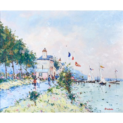 Lot 23 - Jean Pierre Dubord French, b. 1949 Voiliers...