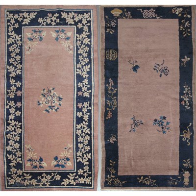 Lot 572 - Two Chinese Rugs China, first quarter of the...