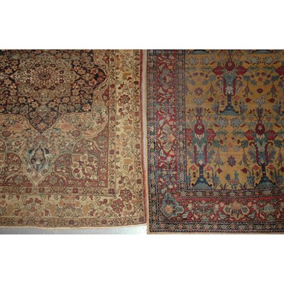 Lot 484 - Two Kirman Rugs Southeast Persia Comprising a...