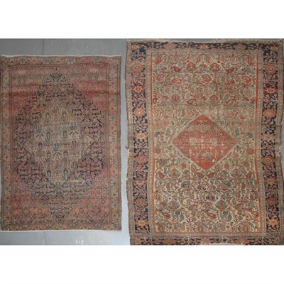Lot 563 - Two Sarouk Rugs Persia, circa 1900 Comprising...