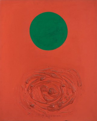 Lot 93 - Choong Kam Kow Korean b. 1934 The Tropical Sun,...