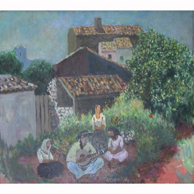 Lot 71 - Francis Smith Portuguese, 1881-1961 A Musical...