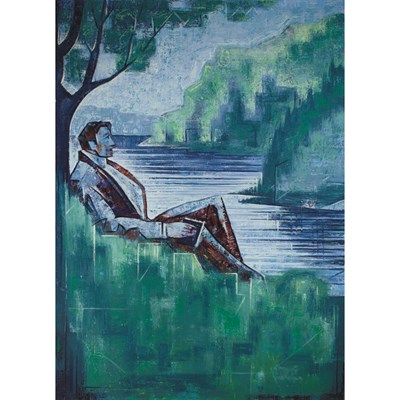 Lot 134 - Pierre Dorion Canadian, b. 1959 Contemplation,...