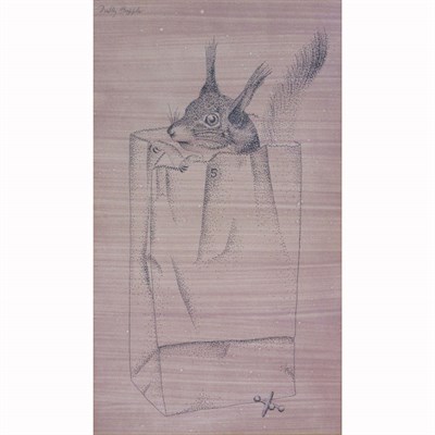 Lot 19 - Dudley Huppler American, 1917-1988 Abert's...