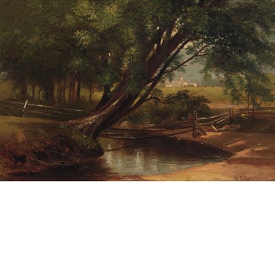 Lot 74 - Benjamin Crackbone Champney American,...
