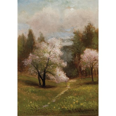 Lot 71 - Benjamin Crackbone Champney American,...