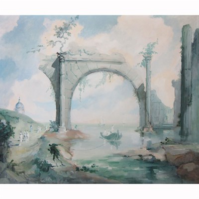 Lot 26 - Roderic Montagu American, 1907-2001 Capriccio...