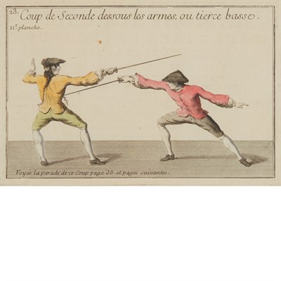 Lot 158 - Artist Unknown [FENCING SCENES] Eight...