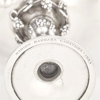 Lot 179 - Set of Four Georg Jensen Sterling Silver...