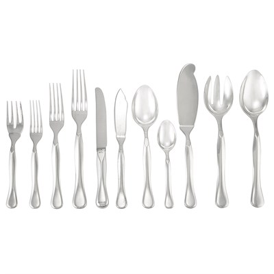 Lot 181 - Bulgari Sterling Silver Flatware Service...