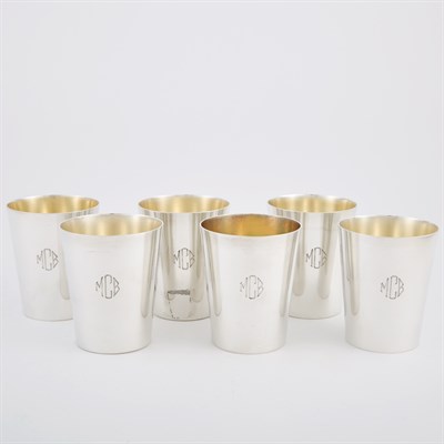 Lot 183 - Set of Six International Silver Co. Sterling...