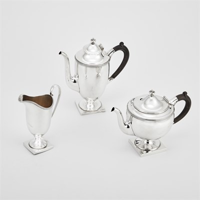 Lot 186 - Gorham Sterling Silver Bachelor's Tea and...