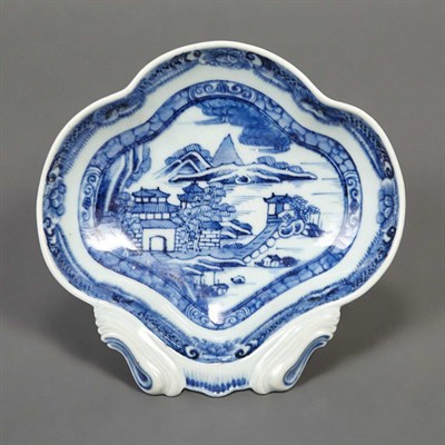 Lot 143 - Chinese Canton Blue and White Porcelain Water...